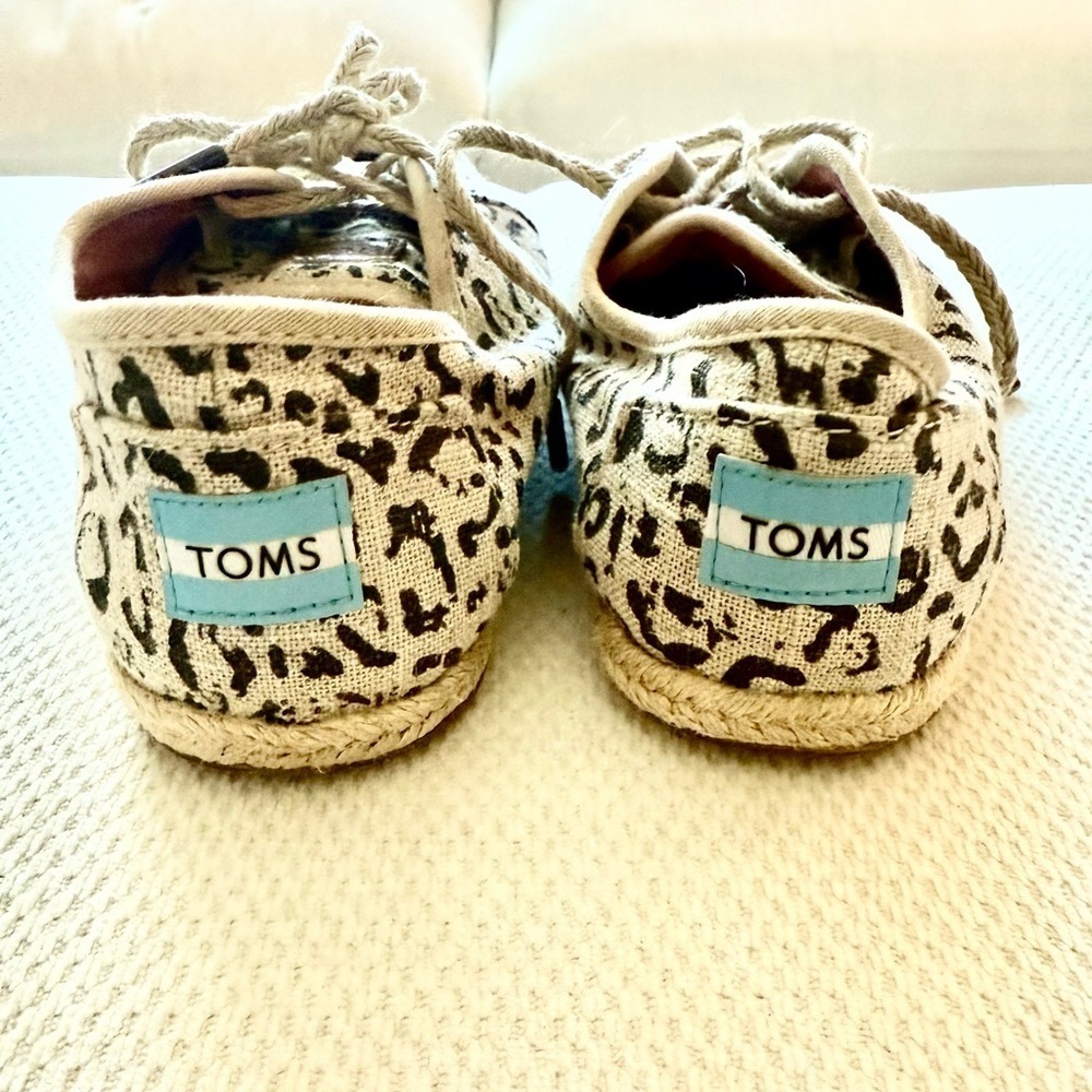 Toms Leopard Print Espadrille - Picture 4 of 5